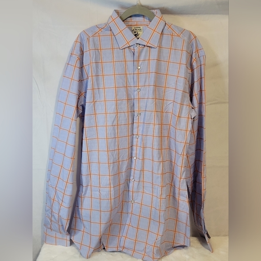 ASTOR & Black Custom Clothiers Casual Button Down Shirt